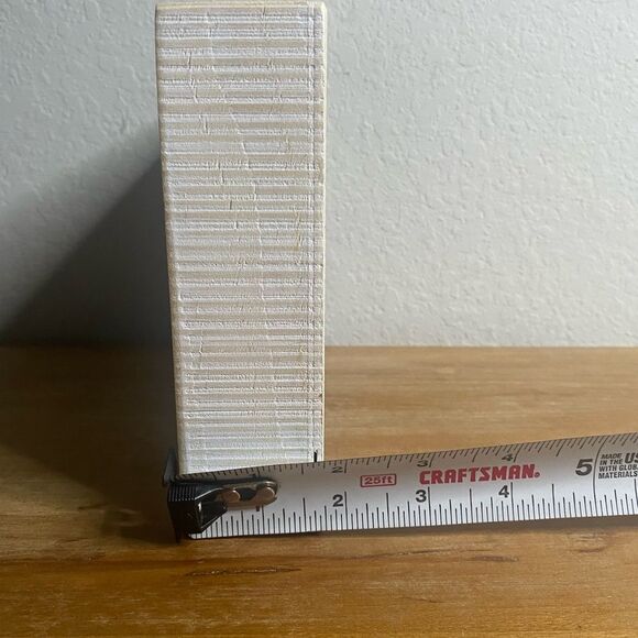 Tabletop Merry Christmas Farmhouse Red Truck 8x6x2 in Holiday Decor - Picture 7 of 8